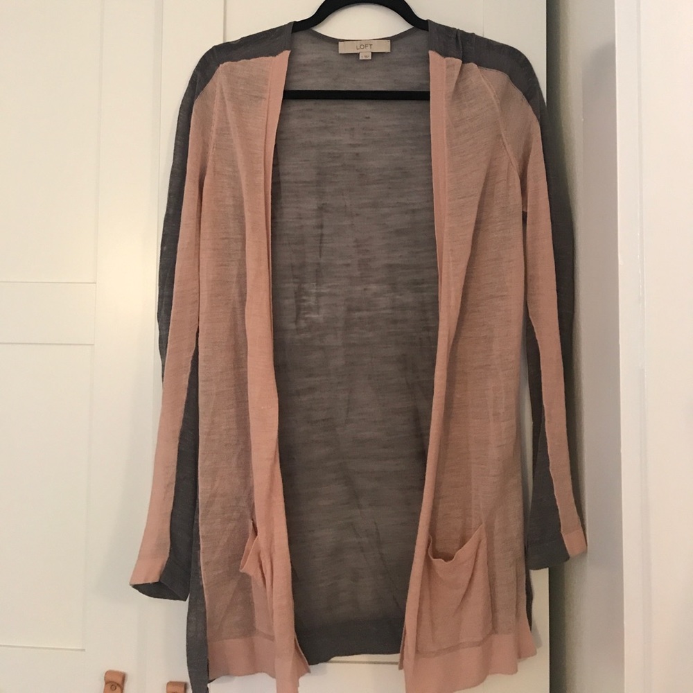 Color Block Cardigan